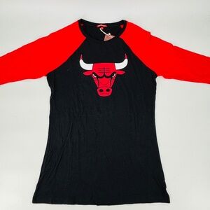 Mitchell & Ness Women’s Chicago Bulls T-Shirt Dress Size : M NBA Vintage - New!